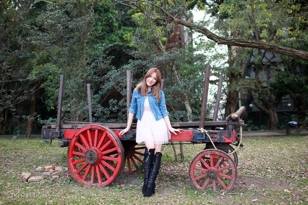 台湾清纯美女-小橘外拍写真 2